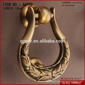 European interior zinc alloy wooden door handle